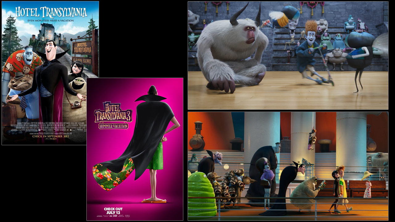Hotel Transylvania (2012) & Hotel Transylvania 3 (2018)